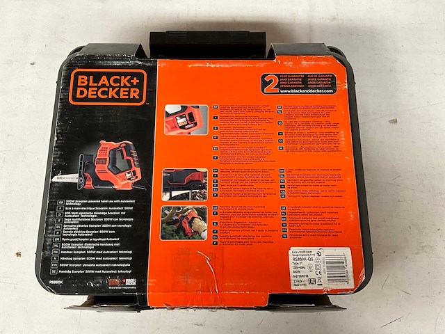 Black&decker scorpion rs890k elektrische multizaag 500w - afbeelding 3 van  4