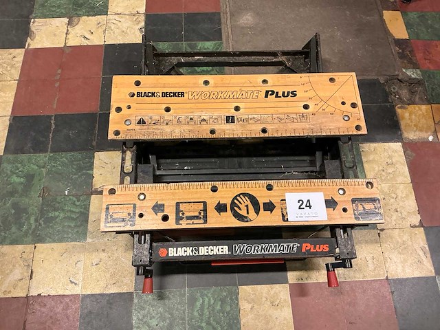 Black&decker workmate plus draagbare werkbank - afbeelding 1 van  2