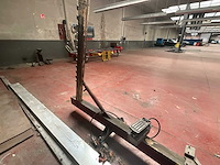 Blackhawk hydraulische carrosserie richtbank/trekbank met railsysteem - afbeelding 6 van  6