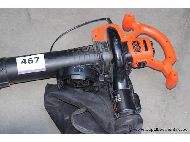 Bladblazer black & decker, werking niet gekend - afbeelding 2 van  3