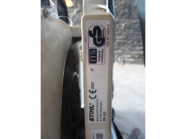 Bladblazer stihl - afbeelding 3 van  3