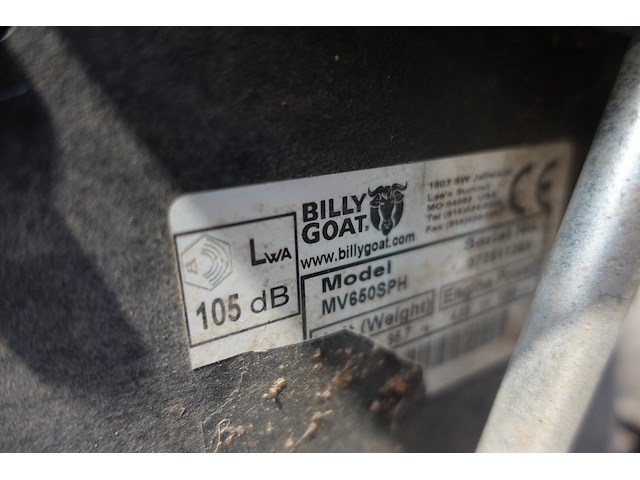 Bladblazer/zuiger billy goat - afbeelding 6 van  6