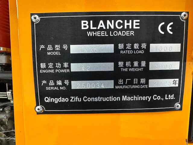 Blanche - 2025 - tw36 - wiellader - afbeelding 16 van  32