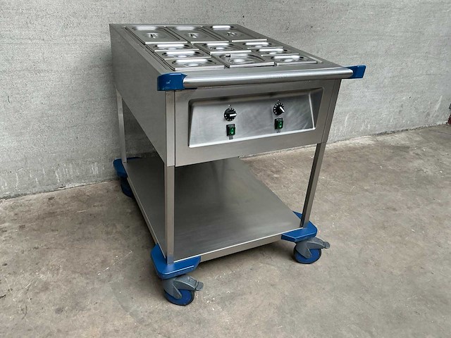 Blanco - bain marie wagen - afbeelding 1 van  4