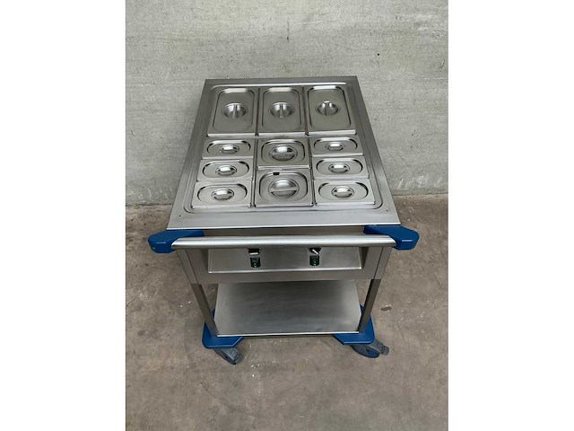 Blanco - bain marie wagen - afbeelding 4 van  4