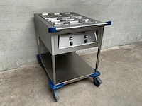Blanco - bain marie wagen - afbeelding 1 van  4
