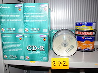 Blanco cd/dvd's en doosjes - afbeelding 1 van  1