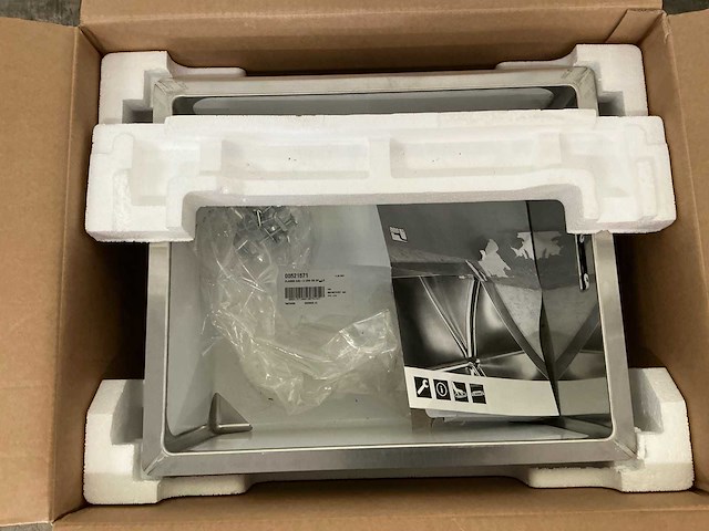 Blanco claron 340-u onderbouw spoelbak - afbeelding 2 van  3