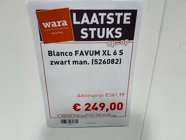 Blanco favum xl 6s spoelbak - afbeelding 4 van  4