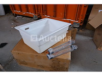 Blanco porseleinen wastafel