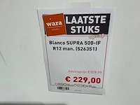 Blanco supra 500-if r12 spoelbak - afbeelding 5 van  5