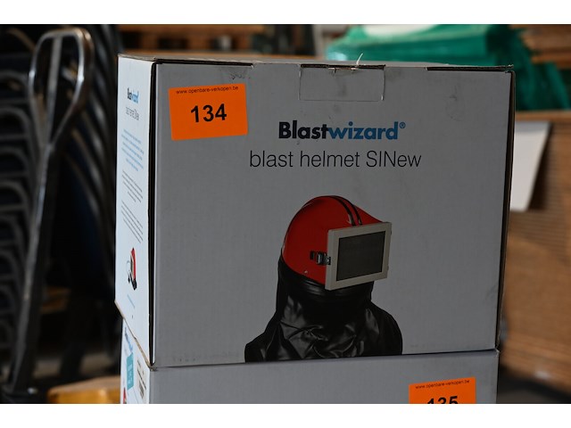 Blastwizard zandstraalhelm - afbeelding 1 van  1