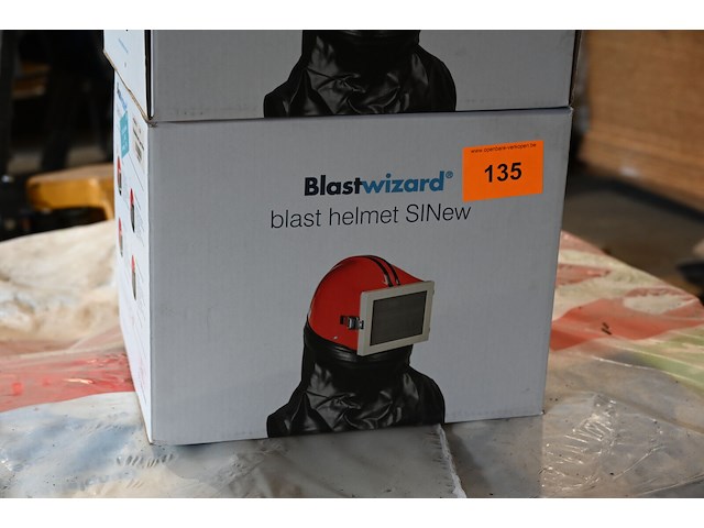 Blastwizard zandstraalhelm - afbeelding 1 van  1
