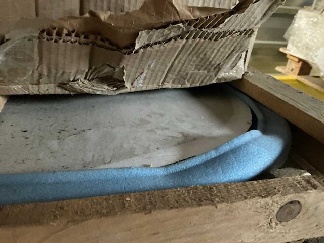 Blaue 2-laden badkamermeubel - afbeelding 2 van  3