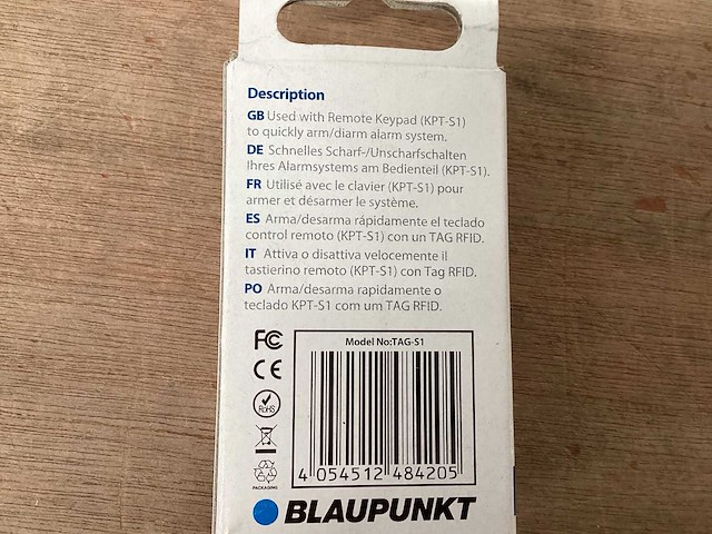 Blaupunkt rfid tag tag-s1 (14x) - afbeelding 3 van  3