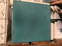 Blauw beton vloertegel - afbeelding 1 van  2