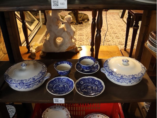 Blauw servies - afbeelding 1 van  4