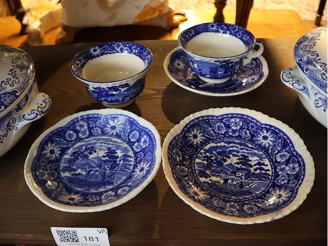 Blauw servies - afbeelding 3 van  4