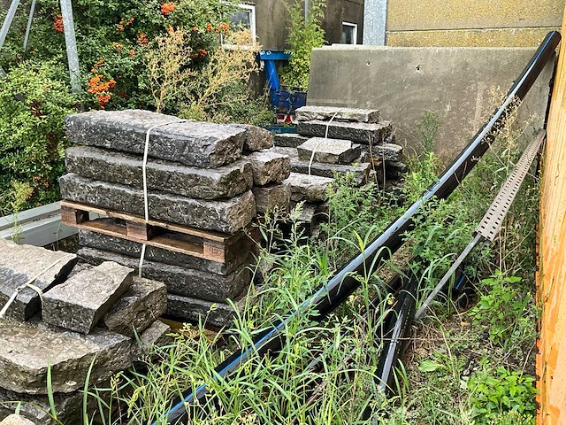 Blauw steen borduur - afbeelding 4 van  5