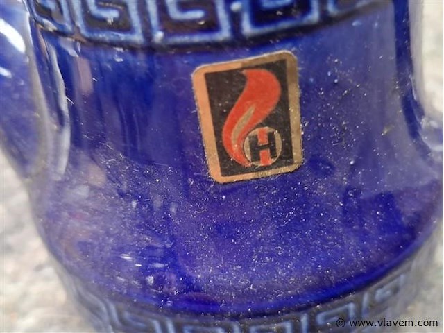 Blauw vaatwerk - afbeelding 2 van  2