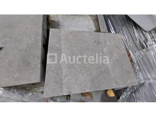 Blauwe belgische steen arduin verschillende lengtes 5 cm dik ( 12 m2 +-) - afbeelding 2 van  4