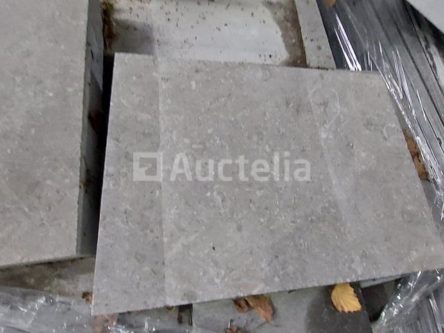 Blauwe belgische steen arduin verschillende lengtes 5 cm dik ( 12 m2 +-) - afbeelding 3 van  4