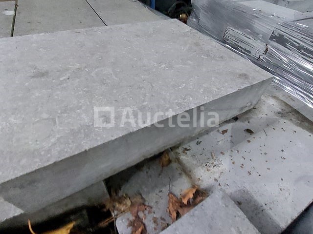Blauwe belgische steen arduin verschillende lengtes 5 cm dik ( 12 m2 +-) - afbeelding 4 van  4