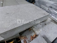 Blauwe belgische steen arduin verschillende lengtes 5 cm dik ( 12 m2 +-) - afbeelding 4 van  4