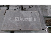 Blauwe belgische steen arduin verschillende lengtes 5 cm dik ( 12,48 m2 +-)