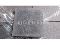 Blauwe belgische steen getrommeld verzoet arduin 16 x 16 cm ( 11,64m2) - afbeelding 2 van  4