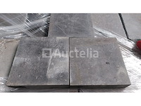 Blauwe belgische steen getrommeld verzoet arduin 16 x 16 cm ( 11,64m2) - afbeelding 4 van  4