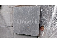 Blauwe belgische steen getrommeld verzoet arduin 20 x 20 x 3 (2,88m2) - afbeelding 3 van  3