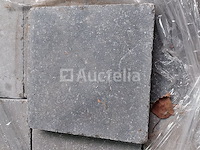Blauwe belgische steen getrommeld verzoet arduin 20 x 20 x 3 (2,88m2) - afbeelding 2 van  3
