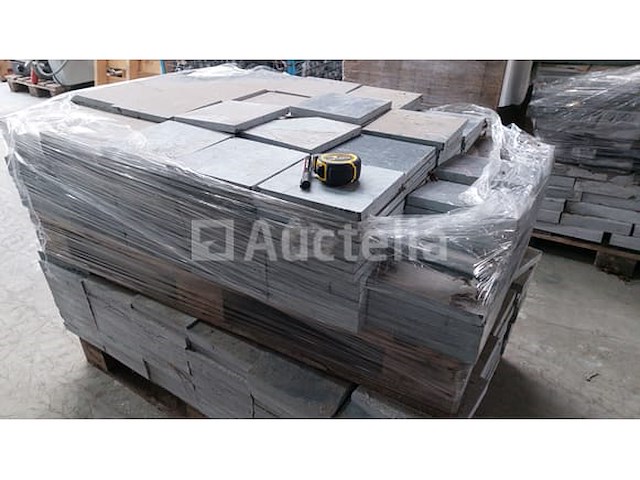 Blauwe belgische steen verzoet arduin 20 x 20 x 2 (11,52m2) - afbeelding 1 van  4