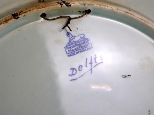 Blauwe decoratie (x4) - afbeelding 2 van  10