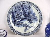 Blauwe decoratie (x4) - afbeelding 3 van  10