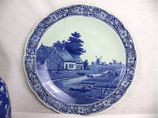 Blauwe decoratie (x4) - afbeelding 5 van  10