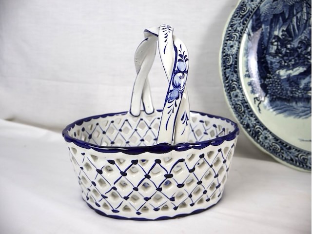 Blauwe decoratie (x4) - afbeelding 8 van  10