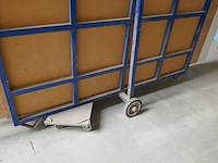 Blauwe metalen platenkar - afbeelding 3 van  4