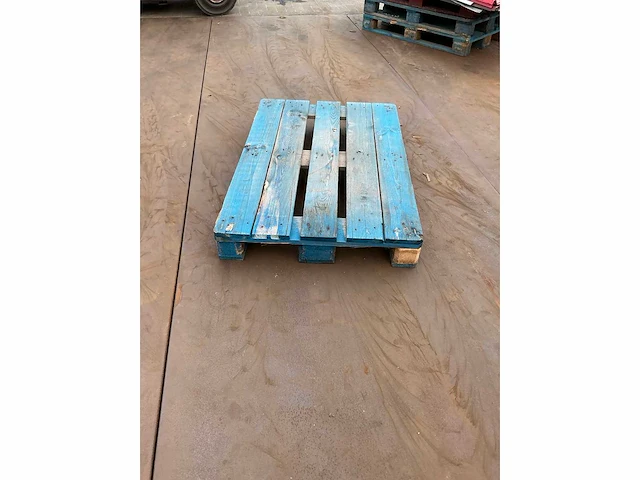 Blauwe pallet 120x80cm 41 stuks - afbeelding 2 van  4