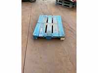 Blauwe pallet 120x80cm 41 stuks - afbeelding 2 van  4