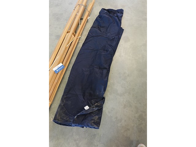 Blauwe parasol, jeparas, 4m - afbeelding 3 van  4
