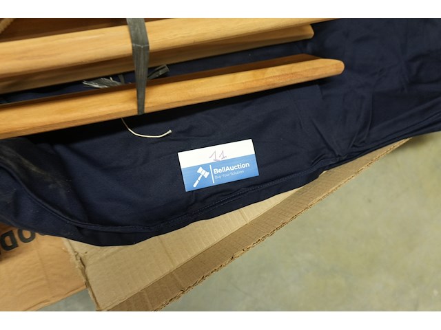 Blauwe parasol, jeparas, 4m - afbeelding 4 van  4