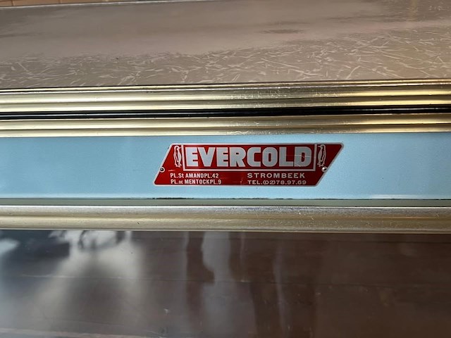 Blauwe retro toonbank - eyecatcher! - afbeelding 3 van  4