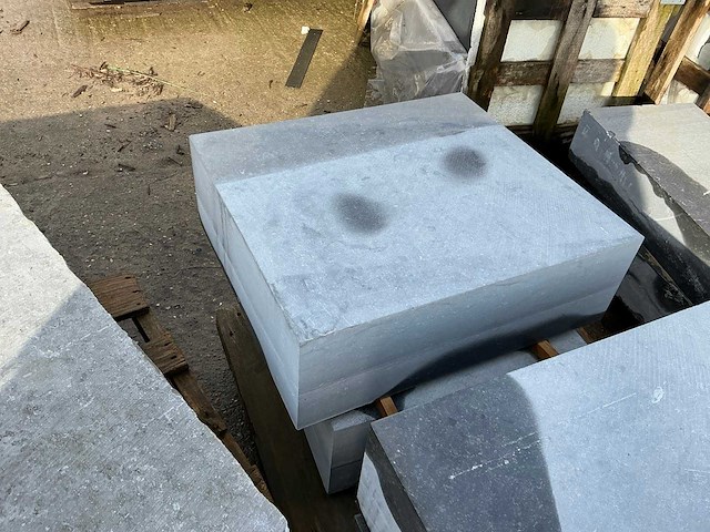 Blauwe steen (4x) - afbeelding 2 van  3