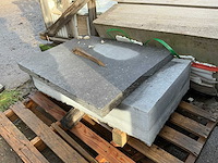 Blauwe steen dorpel - afbeelding 1 van  3