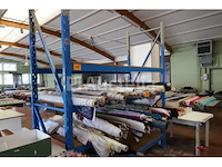 Blauwmetalen magazijn rek - afbeelding 2 van  3