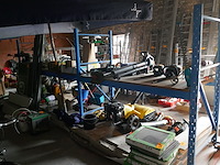 Blauwmetalen magazijnstelling - afbeelding 1 van  3