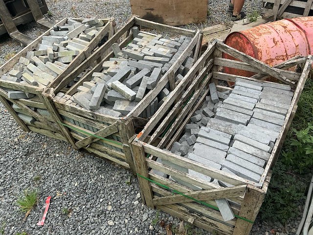 Blauwsteen klinkers 20x4x5cm (12m2) - afbeelding 1 van  6