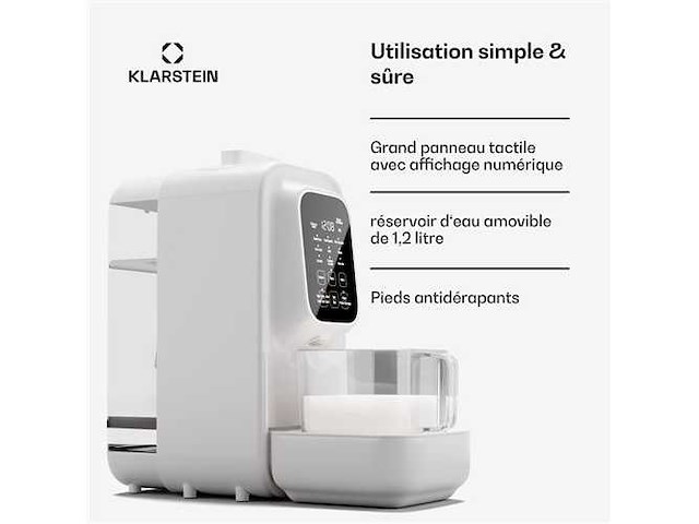 Blender 4-in-1 vegan drankmaker plantaardige melkmachine 800/1200 w - afbeelding 2 van  4